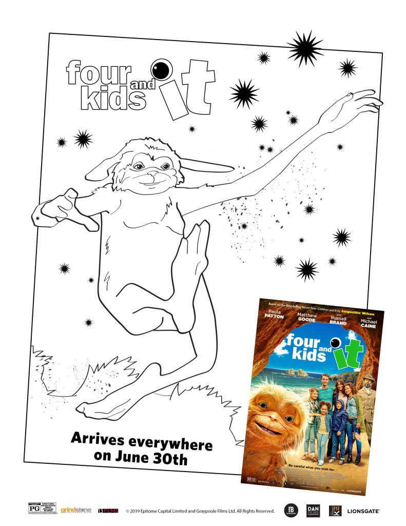 Four Kids and It_Coloring Page