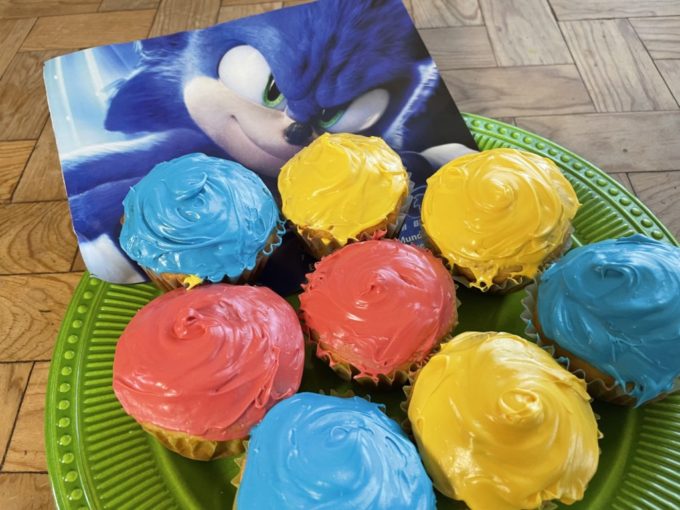 Cupcakes para celebrar a Sonic 2 | Marilú Meza